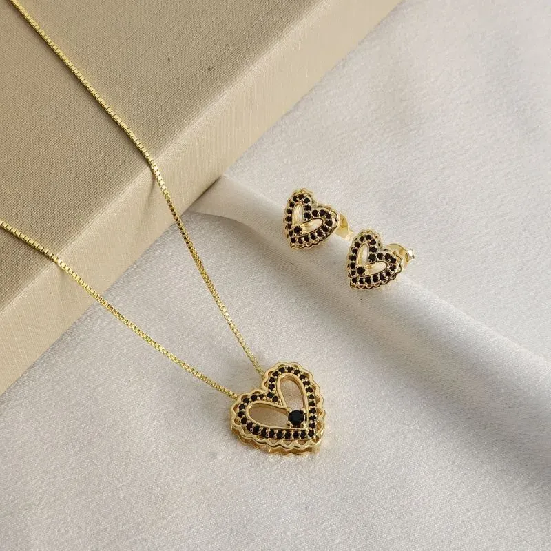 Conjunto Delicado Coração