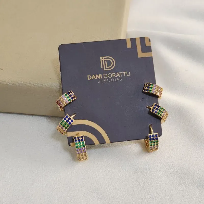 Mix Argolas Zircônia