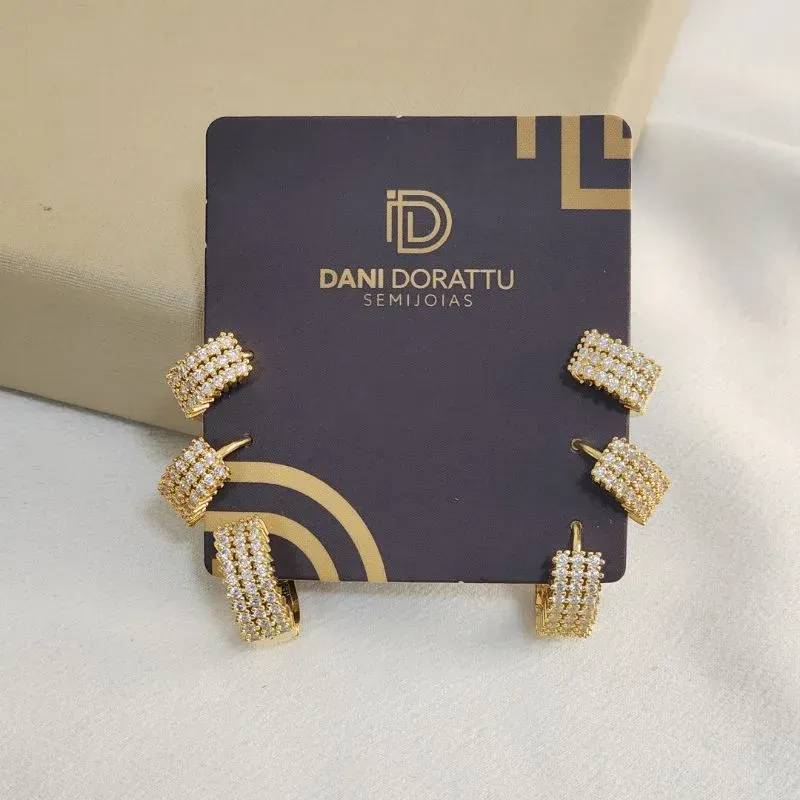 Mix Argolas Zircônia