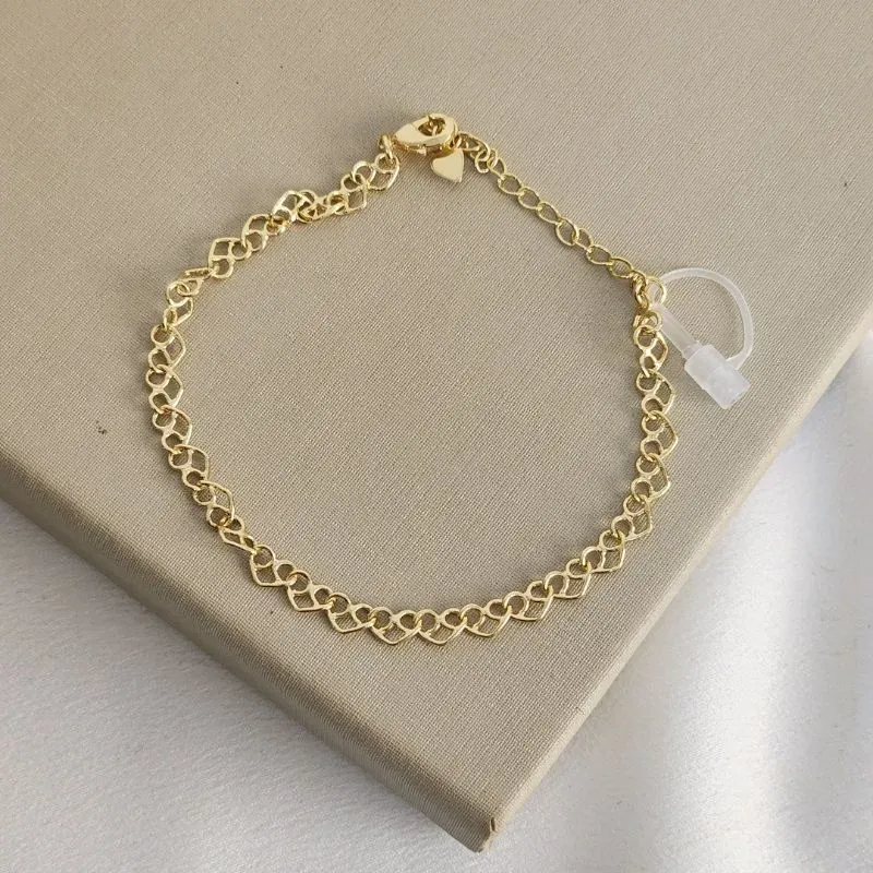 Pulseira Coração Lisa