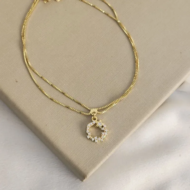 Pulseira Zircônia Estrelas