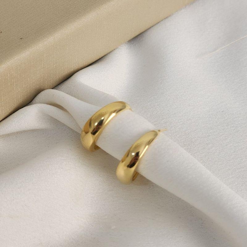 Argola Lisa (Meia Argola)