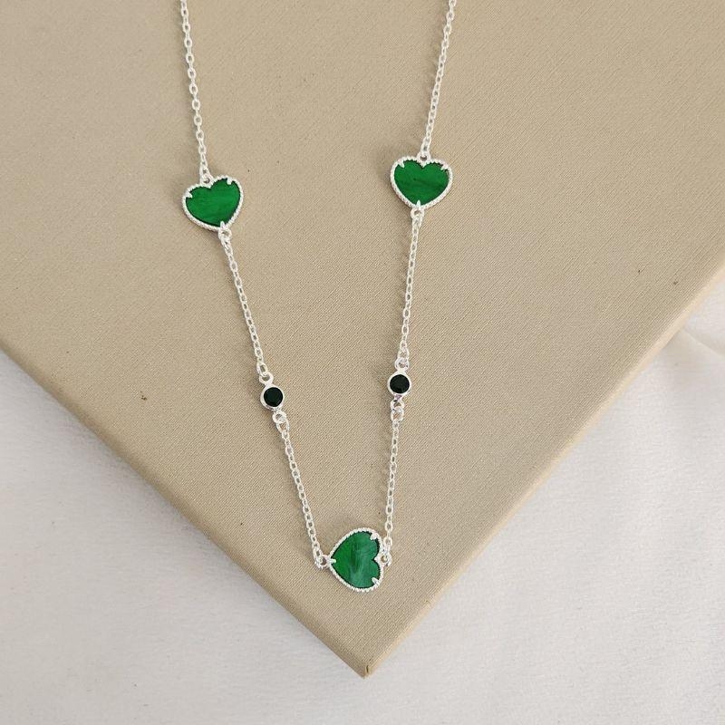 Colar Coração Madreperola