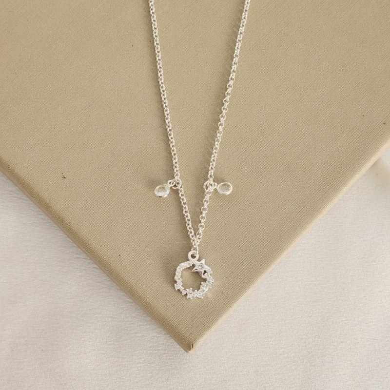 Colar Zirônia Estrelas