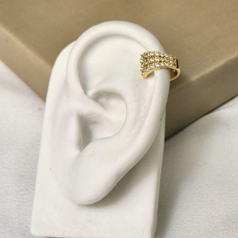 Piercing de Pressão Delicado Zircônia