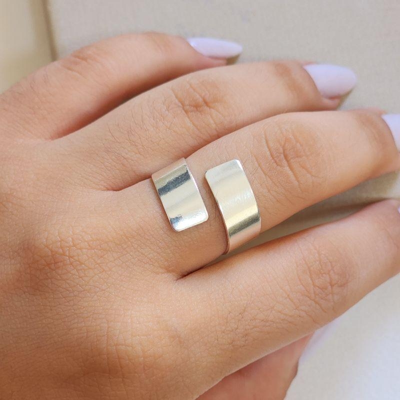 Anel Duplo Maxi Flutuante