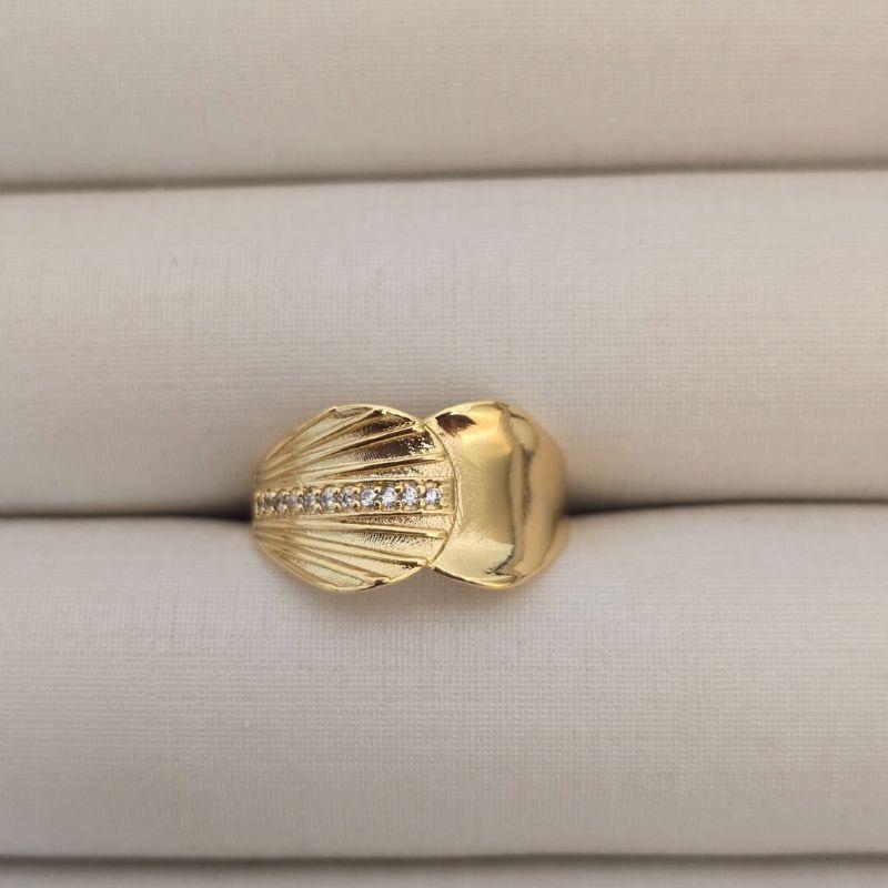 Anel Trabalhado Zircônia