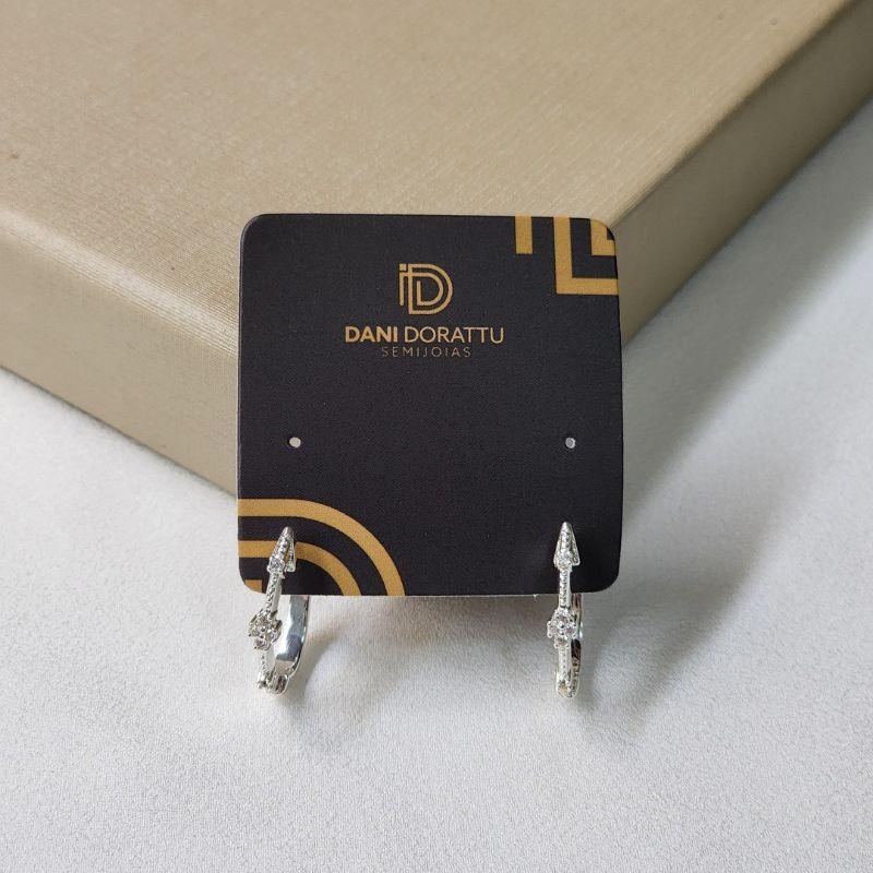 Argola Delicada Zircônia