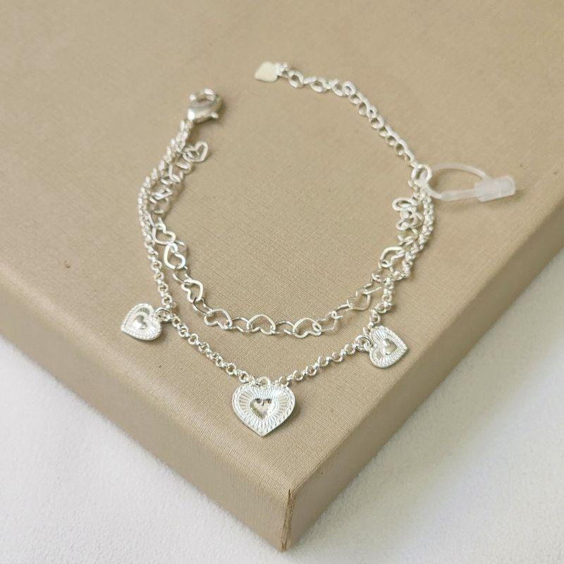 Pulseira Coração Lisa