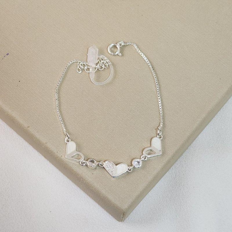 Pulseira Delicada Coração