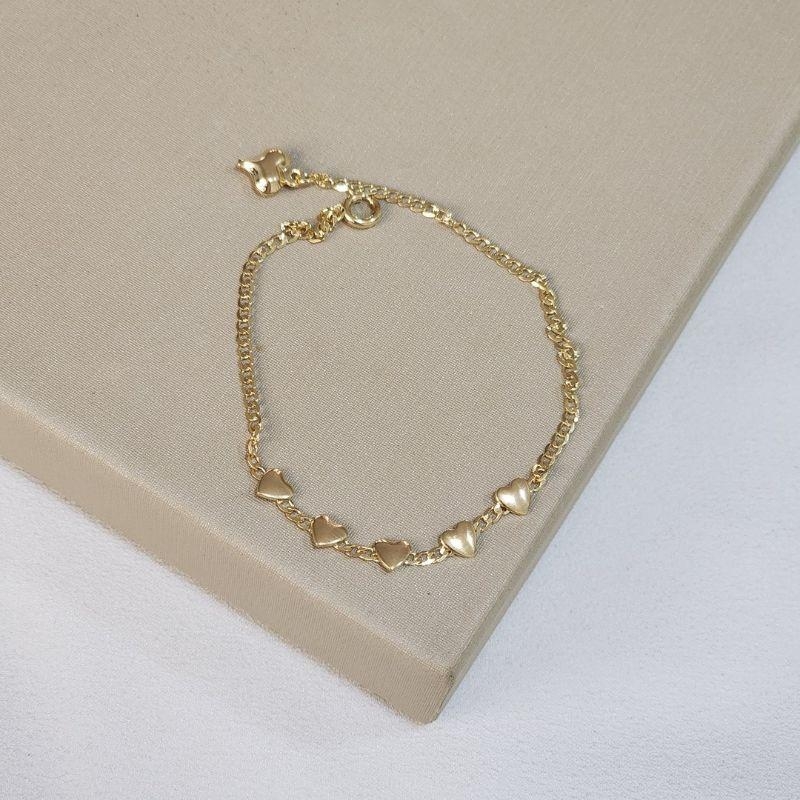 Pulseira Corações