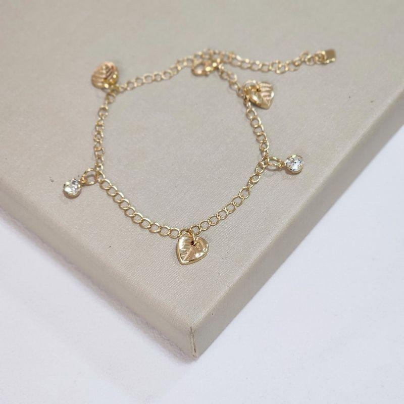 Pulseira Pingente Folha