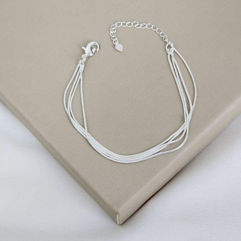 Pulseira Detalhada Lisa