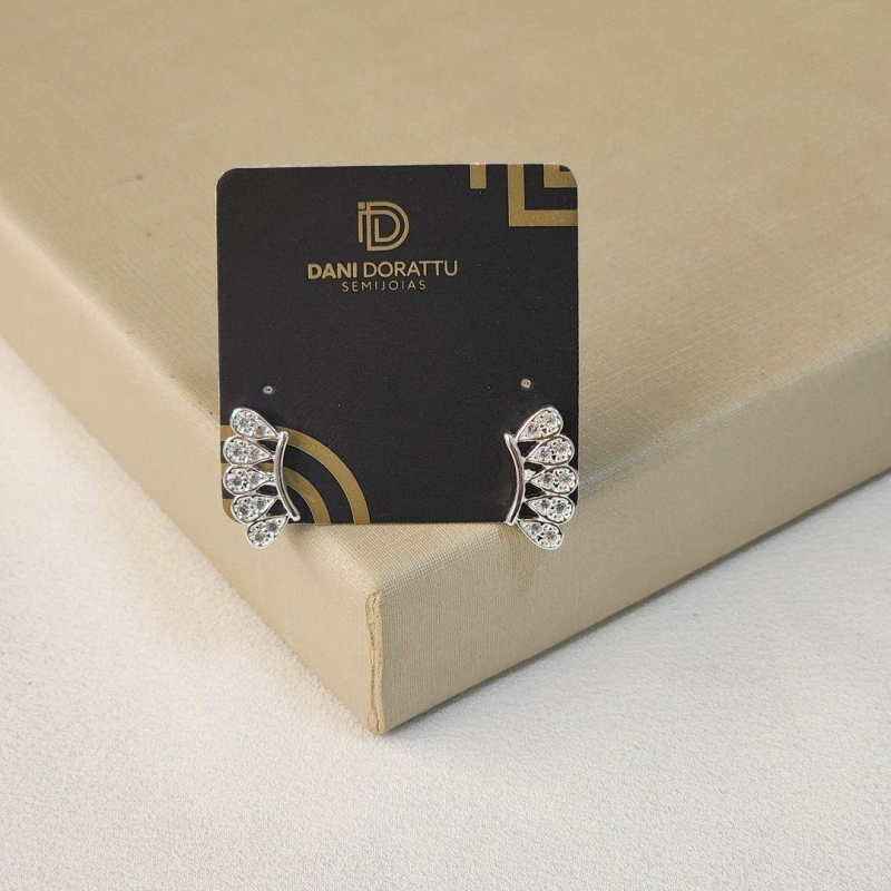 Brinco Earcuf Zircônia
