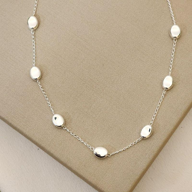 Colar Choker Delicada Bolinha
