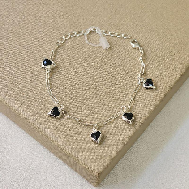 Pulseira Corações