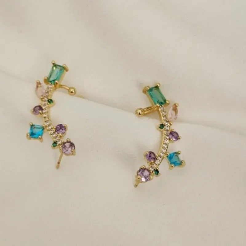 BRINCO EARCUFF DE ZIRCONIA