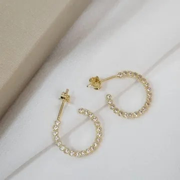 ARGOLA DE  ZIRCONIA
