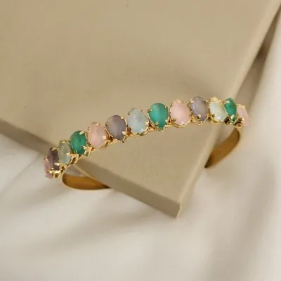 BRACELETE COM PEDRA