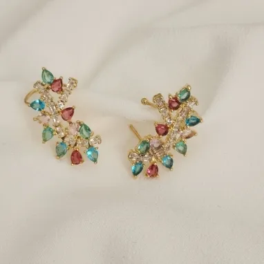 BRINCO EARCUFF ZIRCONIA