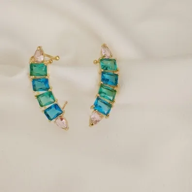 BRINCO EARCUFF ZIRCONIA