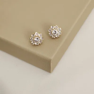 BRINCO FLOR ZIRCONIA