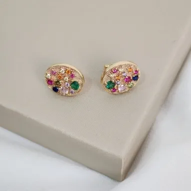 BRINCO ZIRCONIA COLORIDA