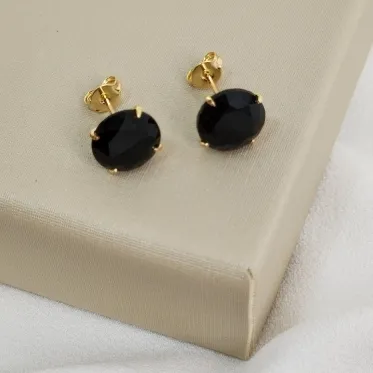 BRINCO ZIRCONIA NEGRA