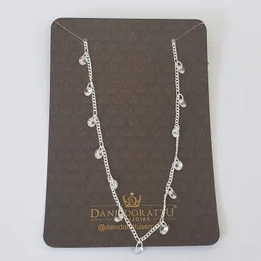 CHOKER COM ZIRCÔNIA