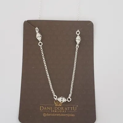 COLAR CHOKER COM ZIRCÔNIA
