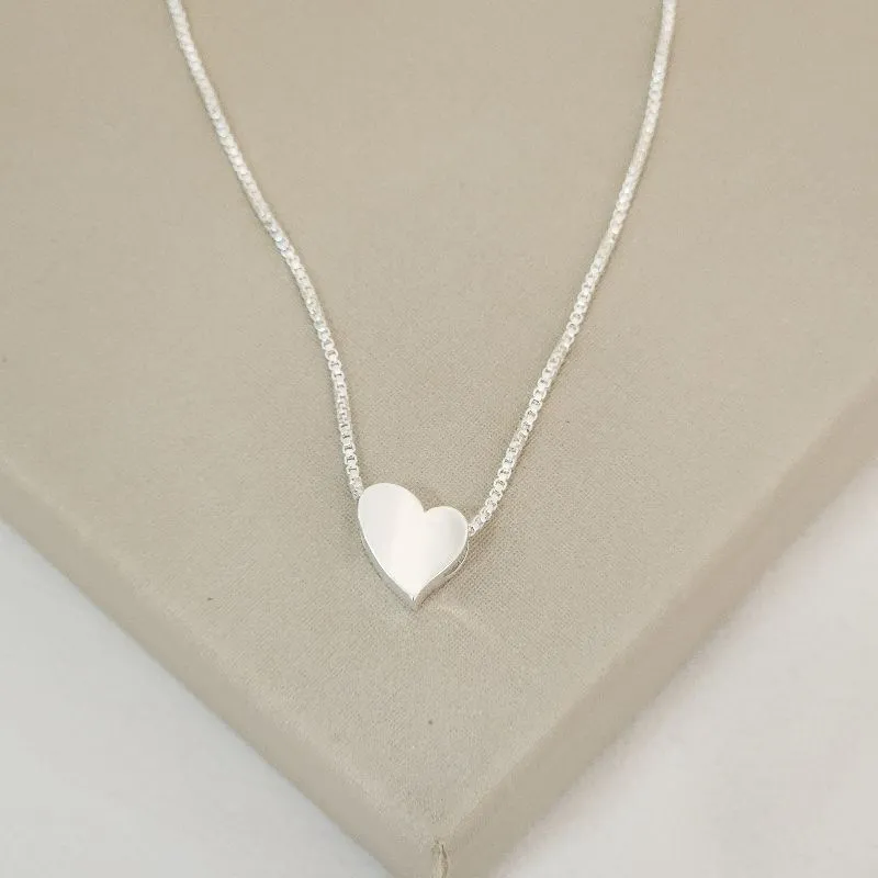 Colar Choker Pingente Coração