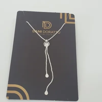 COLAR PONTO DE LUZ COM PENDENTE