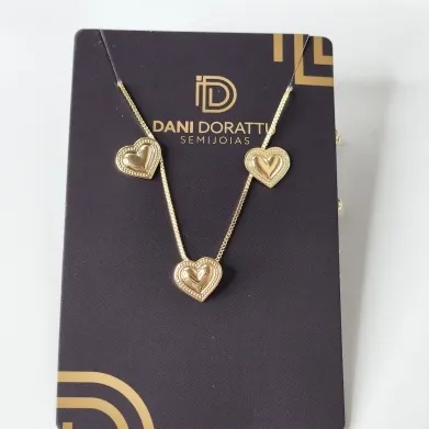 CONJUNTO CORAÇÃO PEQUENO