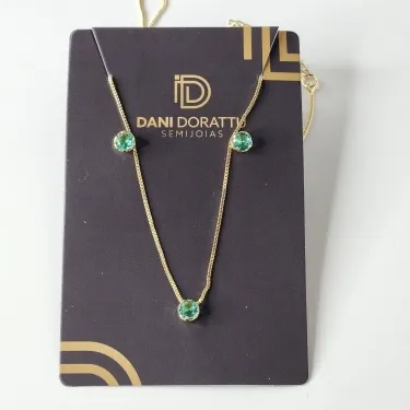 CONJUNTO ZIRCÔNIA PEQUENO