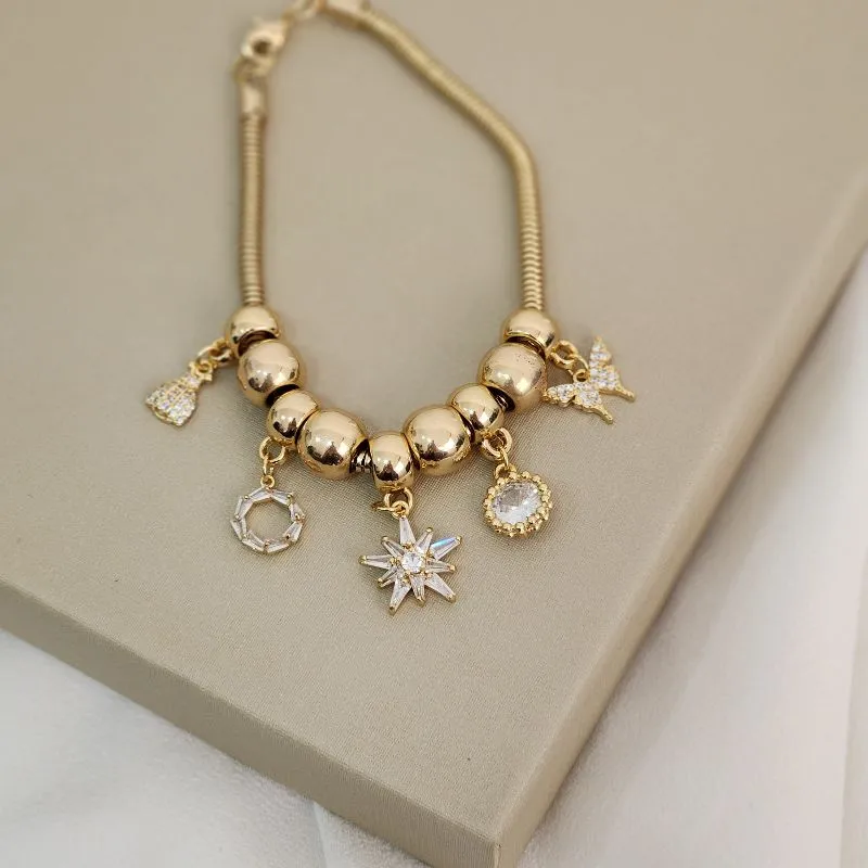 Pulseira com berloques
