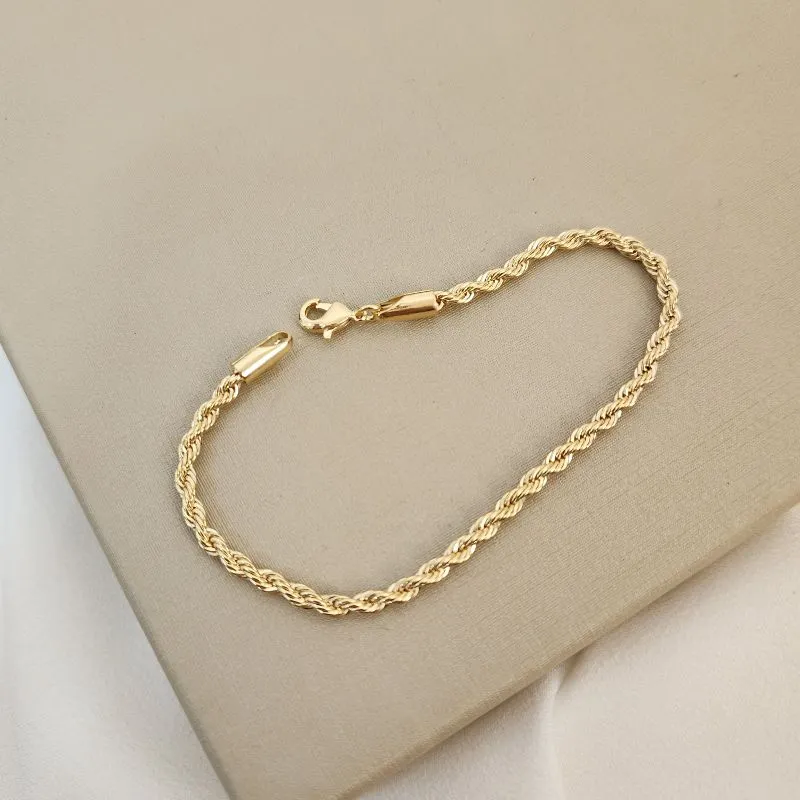 Pulseira cordão baiano fino