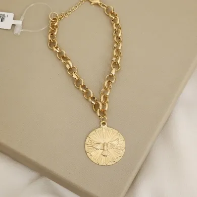 PULSEIRA ELO PORTUGUES I PINGENTE ESPIRITO SANTO