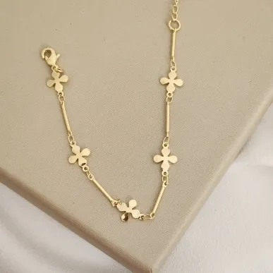 PULSEIRA METAL DOURADO