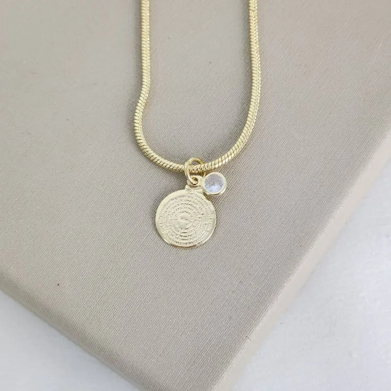 Pulseira Pingente Circular