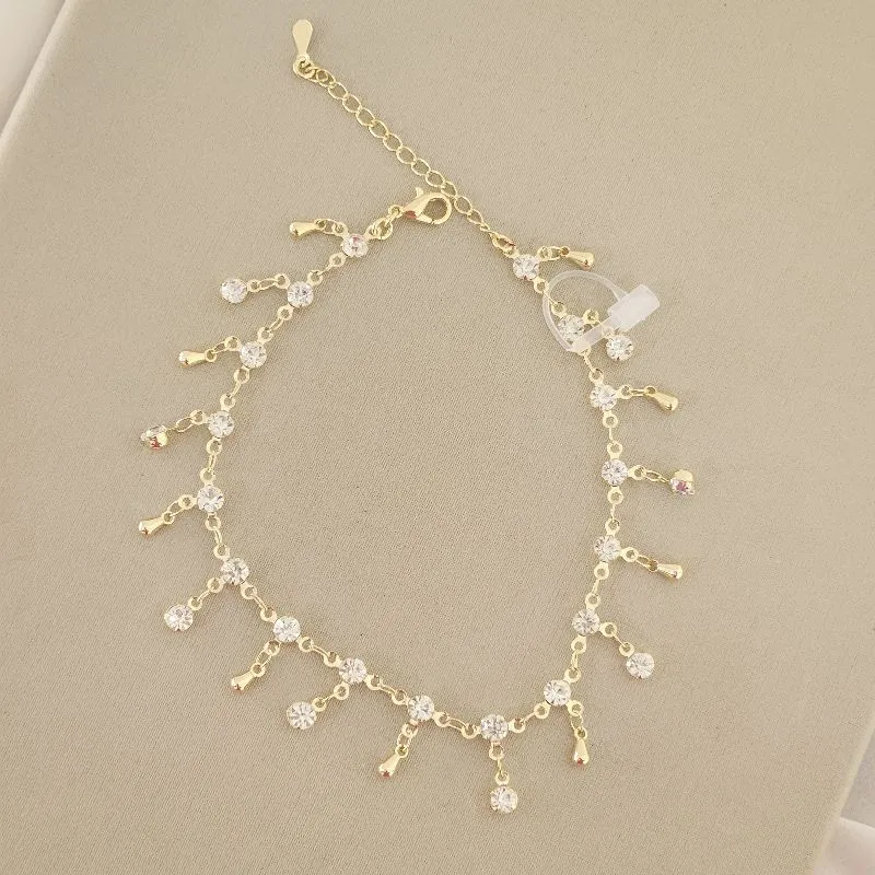 TORNOZELEIRA COM ZIRCONIA