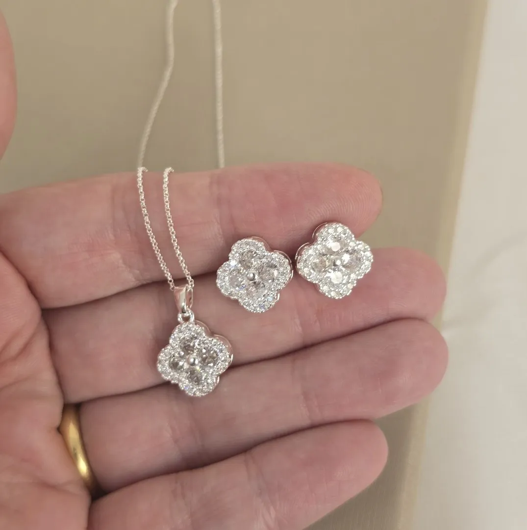 Conjunto Van Cliff  Zirconia