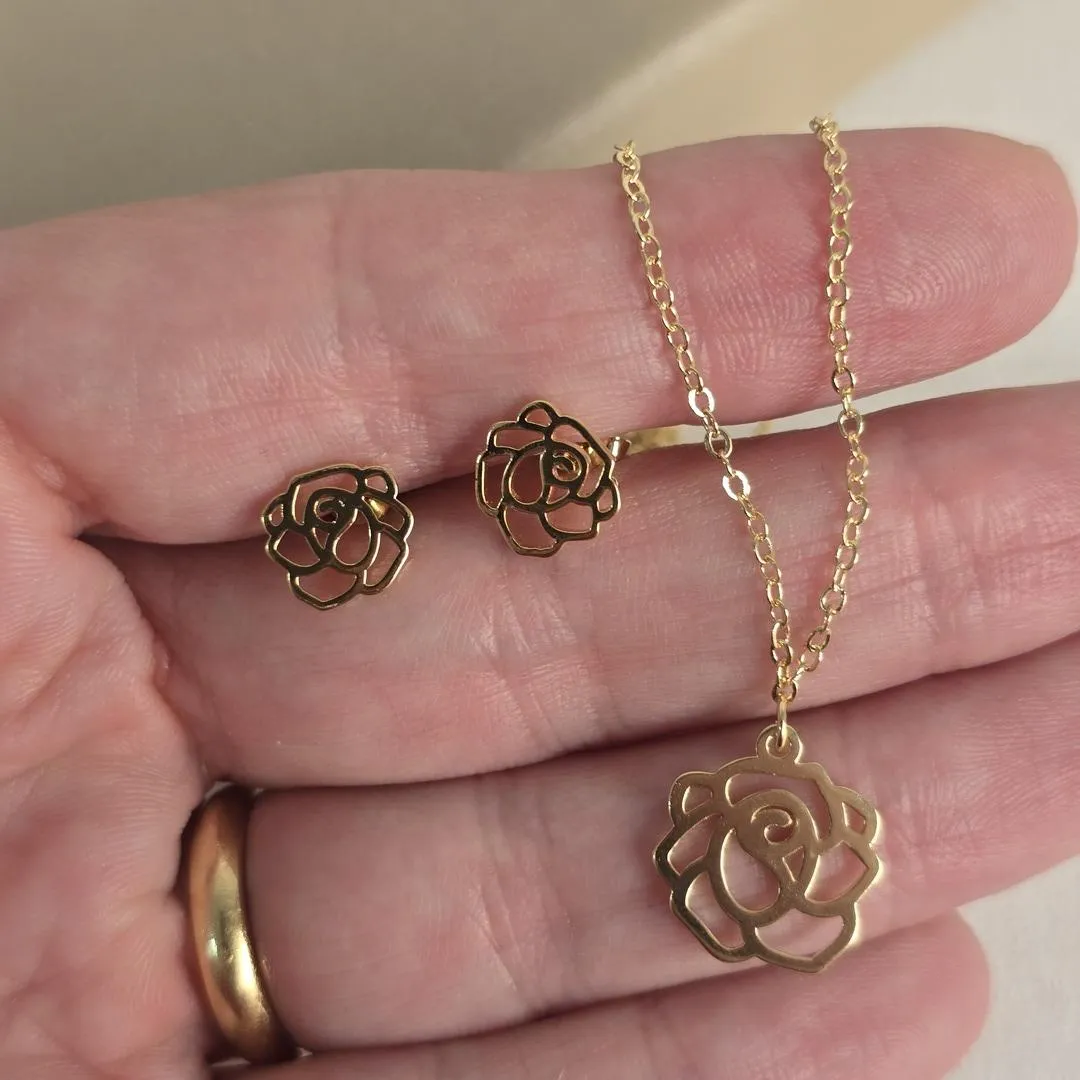 Conjunto Delicado Flor