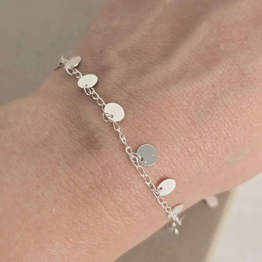Pulseira Medalhinha Lisa