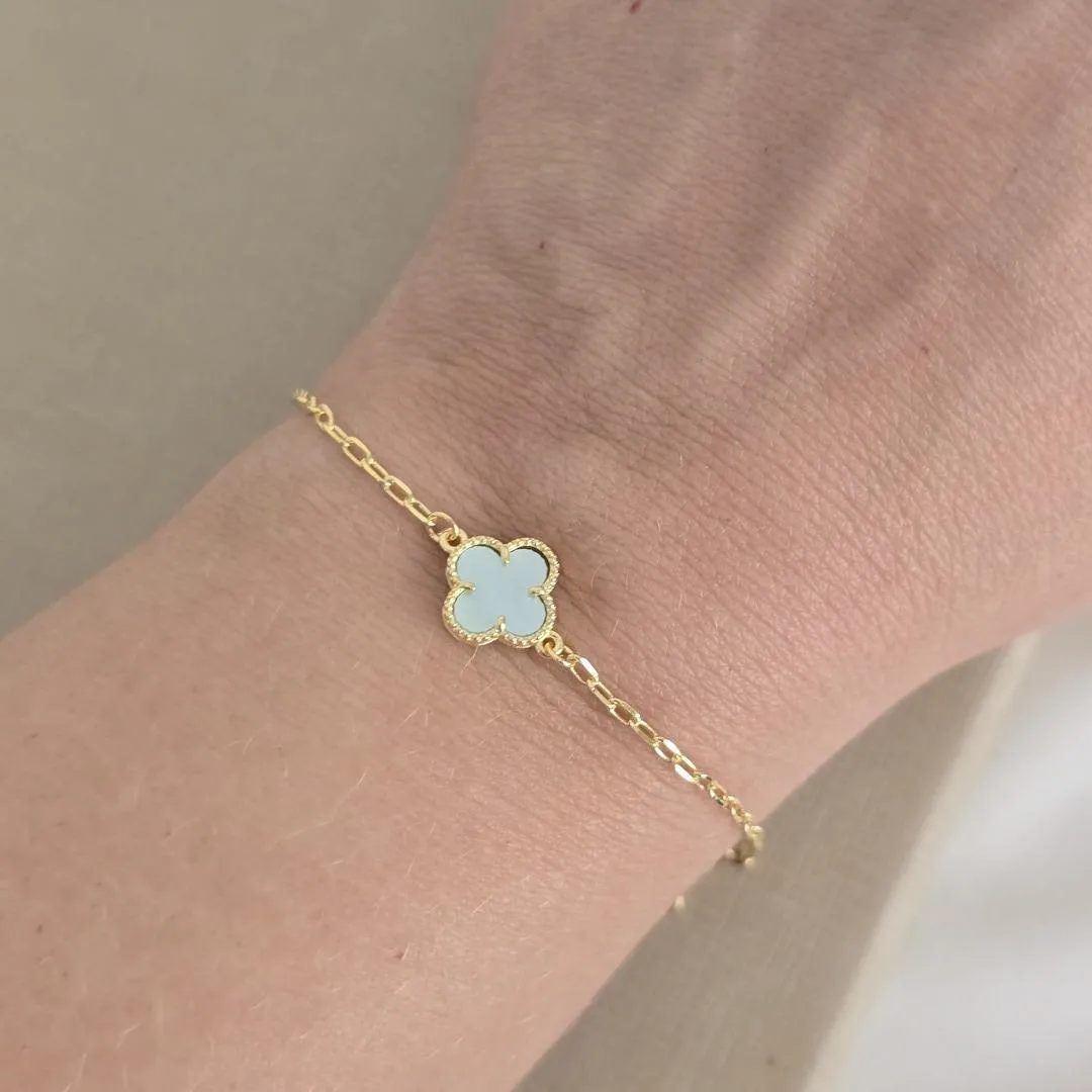 Pulseira Vancleef banhado Ouro18k