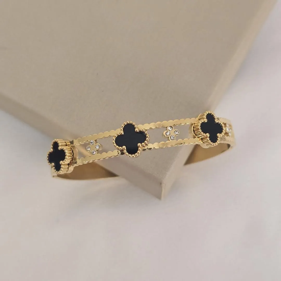 Bracelete Vancleef Zircônia