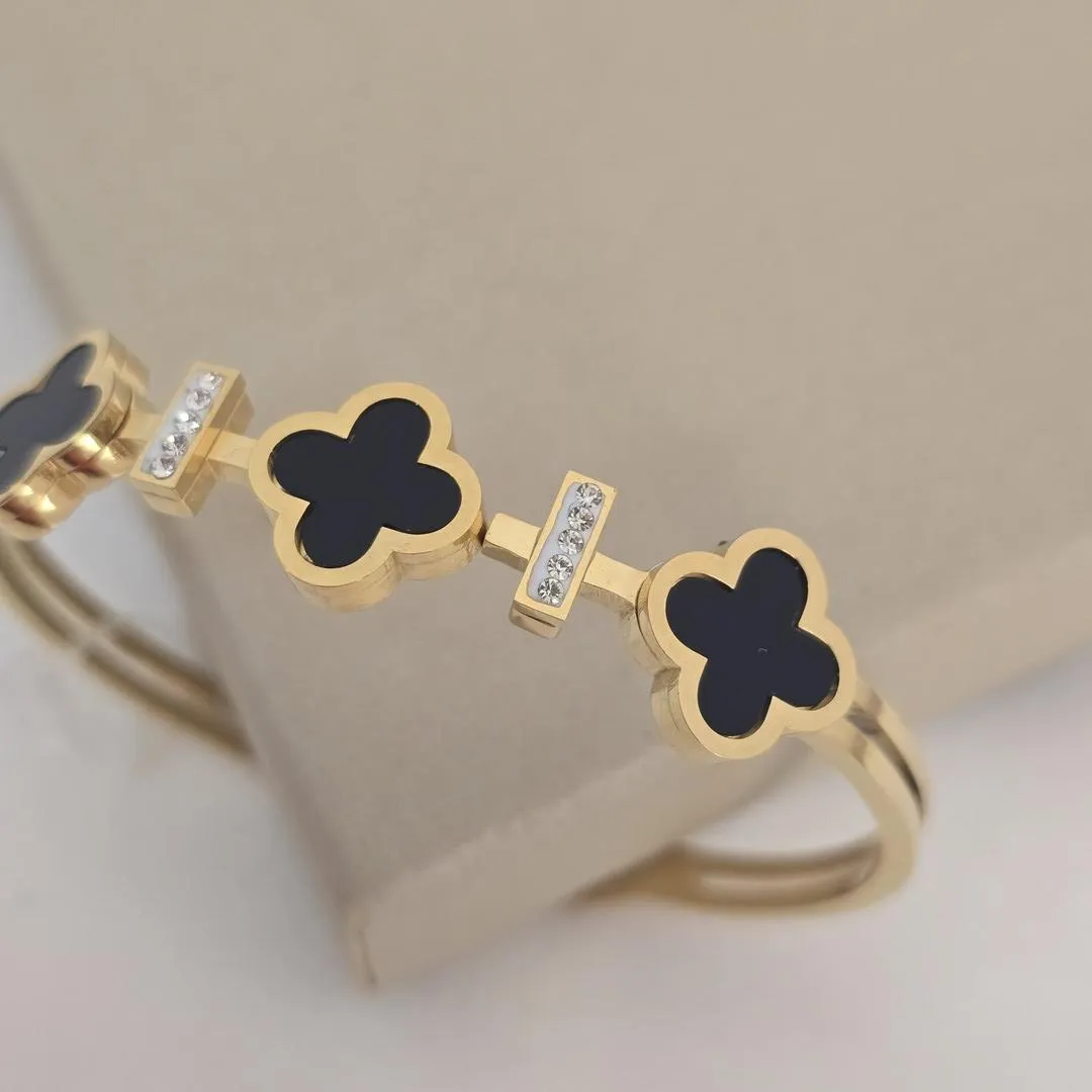 Bracelete Vancleef Zircônia