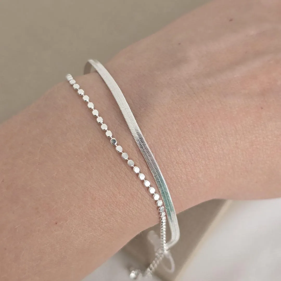Pulseira Dupla Delicada