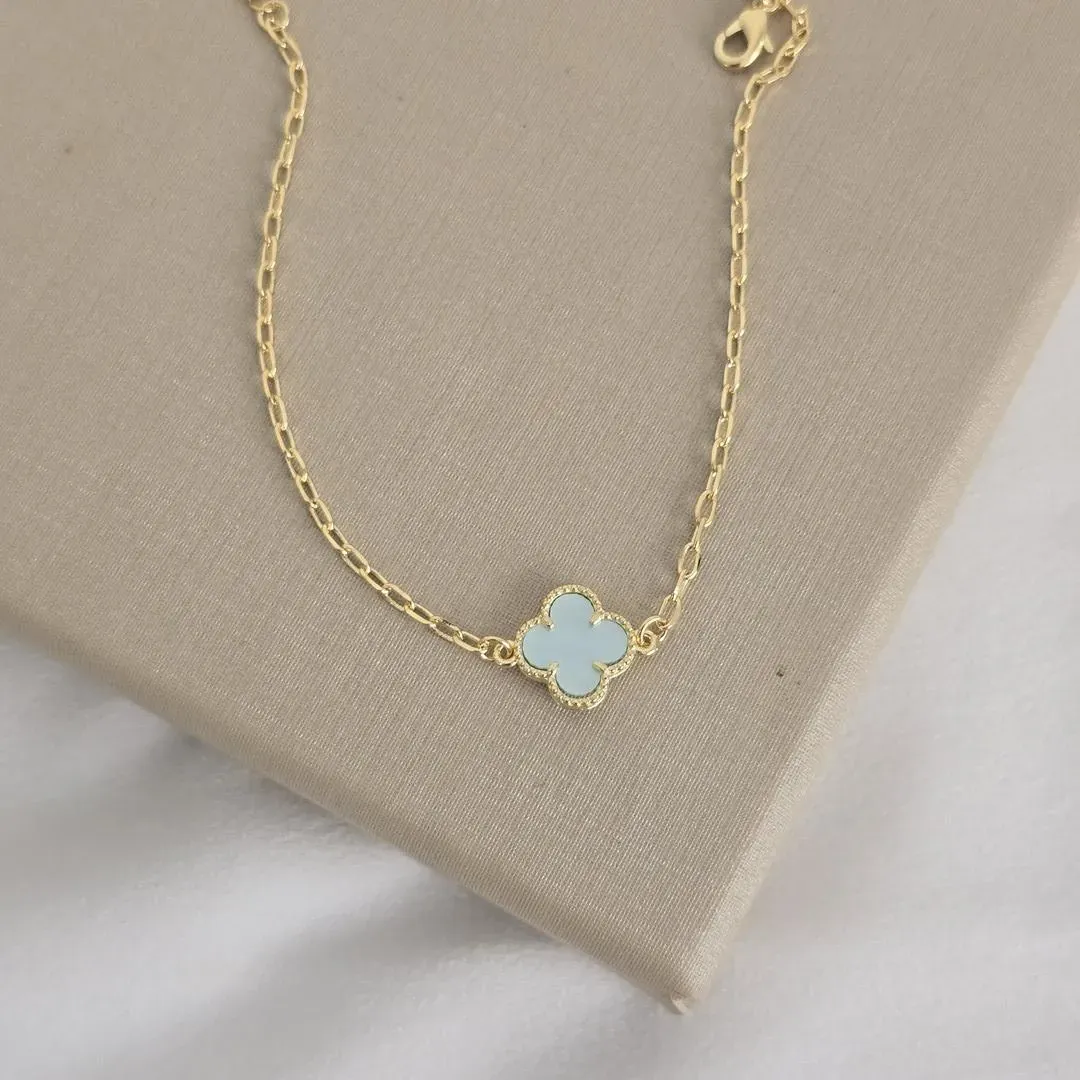Pulseira Vancleef banhado Ouro18k