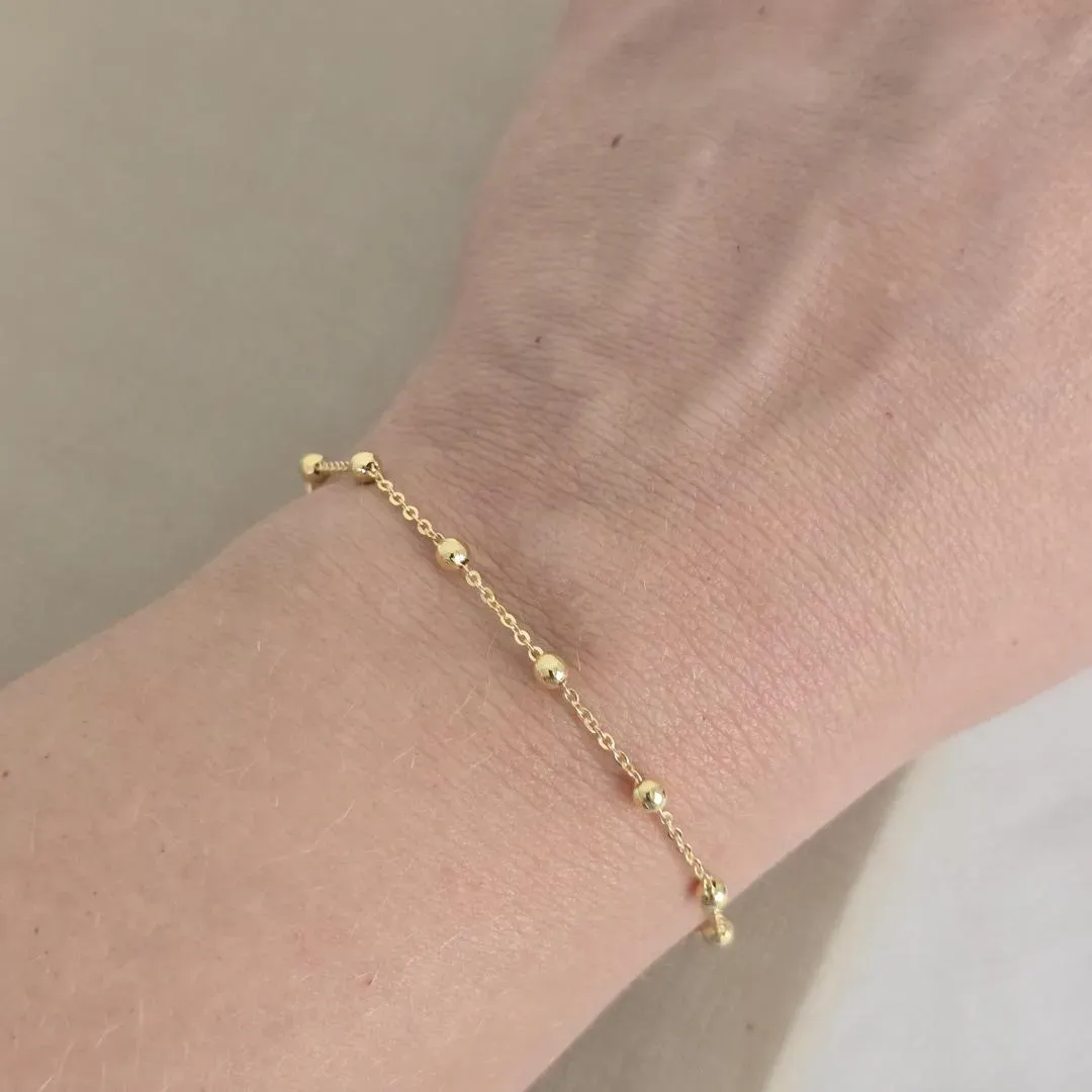 Pulseira Bolinha Delicada