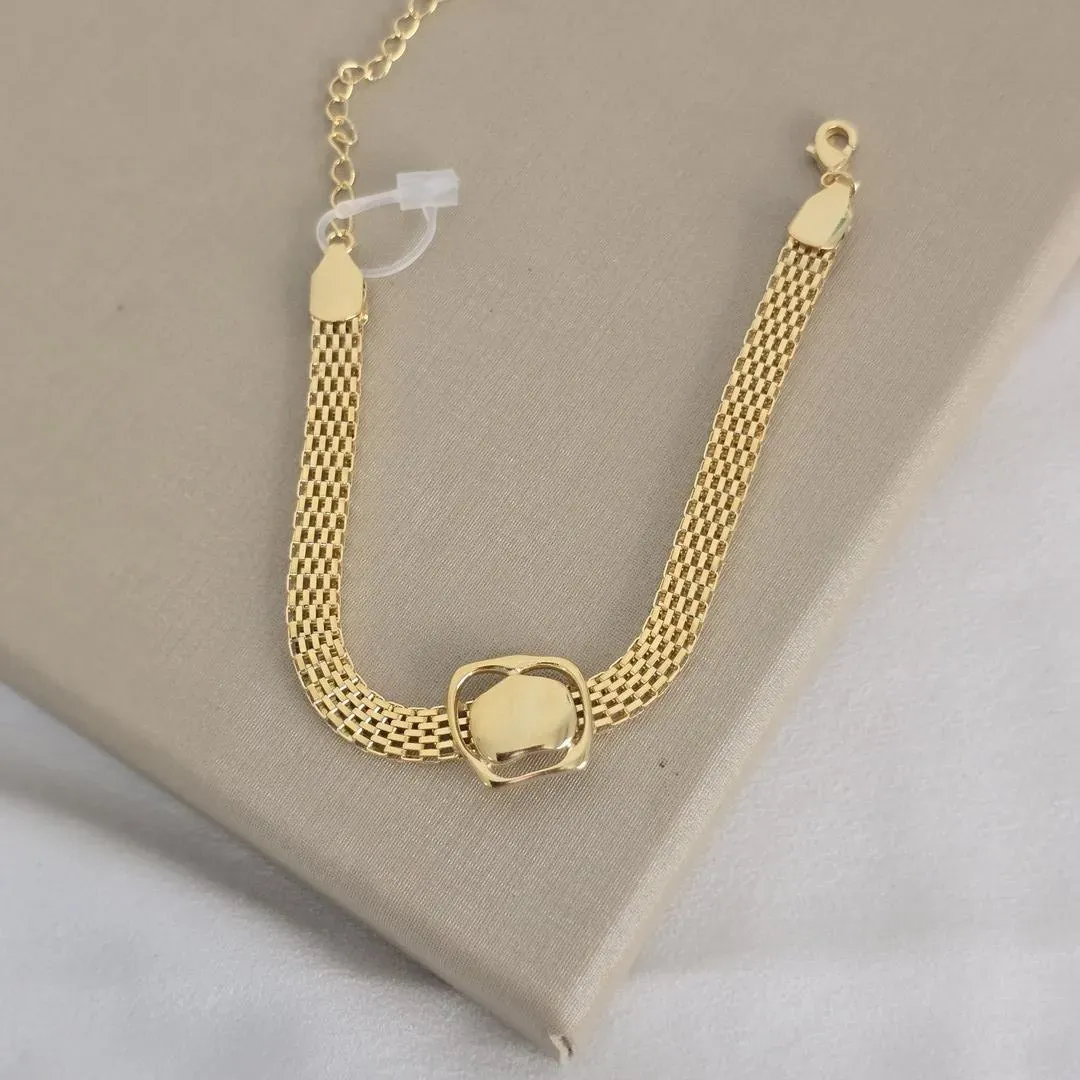 Pulseira Delicada Banhada Ouro 18k